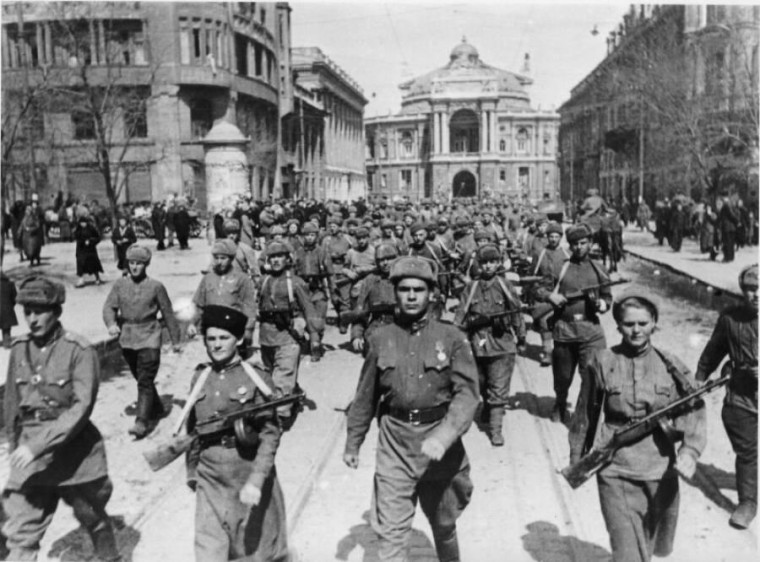 Освобождение Одессы. Освобождение Одессы.