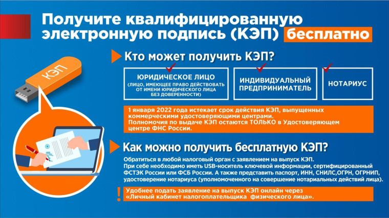 Получить бесплатное ПО для работы с электронной подписью можно в ФНС России. Получить бесплатное ПО для работы с электронной подписью можно в ФНС России.